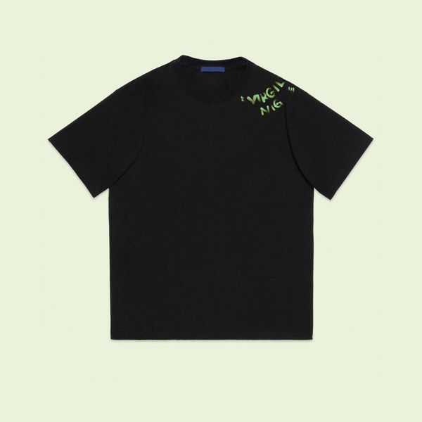 

men's plus tees & polos round neck embroidered and printed polar style summer wear with street pure cotton f22re, Black;brown