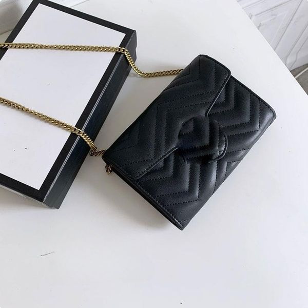 

fashion 2023 women's bag designer bag leather women's bag mini chain cosmetics messenger bag shopping one shoulder bag handbag wom