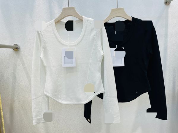 

811 l 2023 spring summer women sweater long sleeve crew neck pullover brand same style striped pullover white womens qian, White;black
