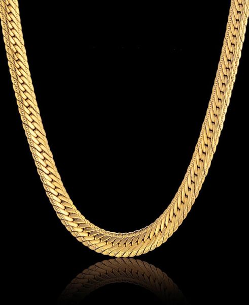 

whole vintage long gold chain for men hip hop chain necklace 8mm gold color thick curb necklaces men039s jewelry colar coll7790234, Silver