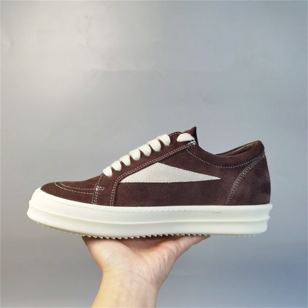 

high r fw23 luxor brown suede dk casual shoes tpu sole vange boots, Black