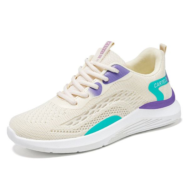 

new product women's shoes breathable running shoes lightweight soft bottom designer fashion black pink comfortable outdoor sport shoes