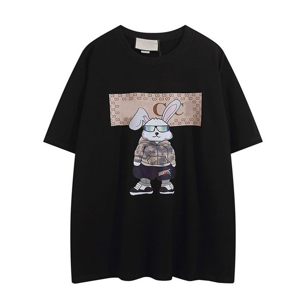 

fashion men's t-shirt summer men's women's t-shirt cotton designer short sleeve casual shirt hip hop street wear t-shirt men&, White;black