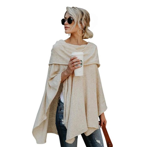 

off shoulder shawl blouse solid color casual loose slash neck irregular blouses women summer swing batwing sleeve shirts4720664, White