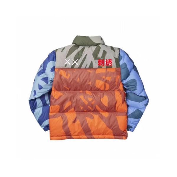 

2023 luxurys designers winter men down jacket letter embroidery puffer jackets stand collar thick coats mens women couples parka coat asian, Black