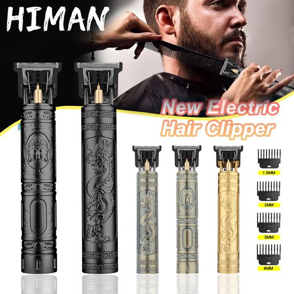 

hair trimmer t9 hair clipper professional electric trimmer for man 0mm baldheaded barber hair cutting machine cordless shaver 230814
