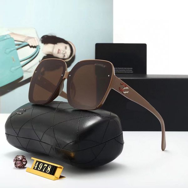 

designer sunglasses for women mens sunglasses luxury glasses retro sun glasses c sunglasses sport driving with box 4978-, White;black