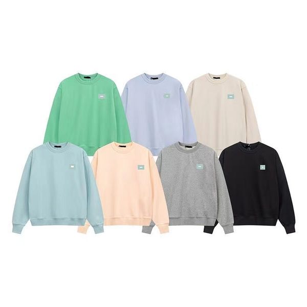 

designer sweatshirt mens sweatshirt men women pullover shirt long sleeve round neck sweater lovers cotton loose basic classic sweatshirt s-x, Black
