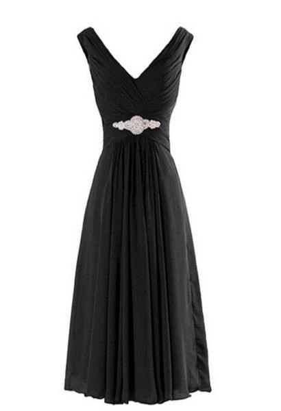 

chiffon bridesmaid dresses v neck a line long maid of honor gowns country wedding guest dresses custom made kneelength3238135, White;pink