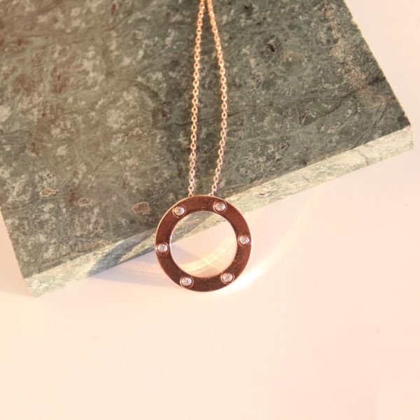 

designer necklace designer for women clover necklace fashion noble classy and elegant titanium steel alloy plating three colors women's, Silver