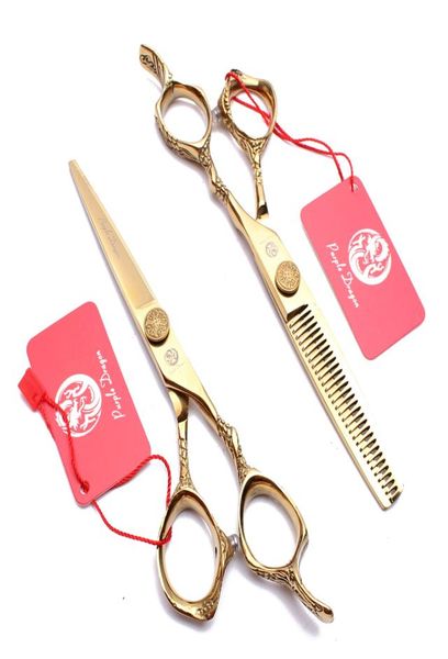 

professional scissors 6quot jp 440c golden thinning shears straight shears hairdressing scissors salon hair scissors barber shop9985888
