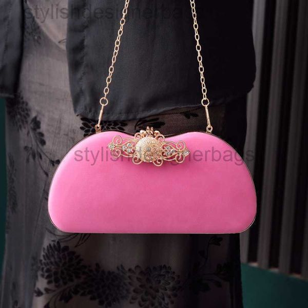 

evening bags 2023 new qipao bag celebrity dinner mouth gold bag fashion rhinestone bag chaozhoustylishdesignerbags