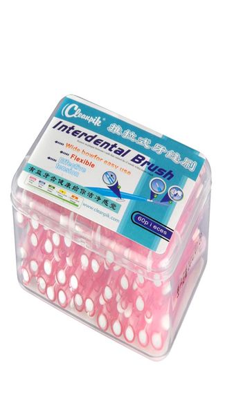 

60 pcspack pushpull interdental brush 06mm gum interdental brush orthodontic wire brush toothbrush oral care toothpick1186753