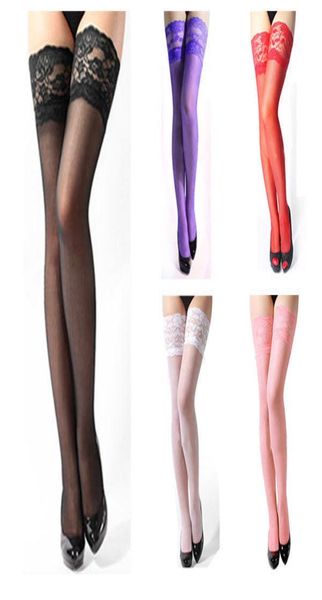 

2017 fashion women lady lace tight stay up thigh high stockings nightclubs stocking for women tight5247468, Black;white