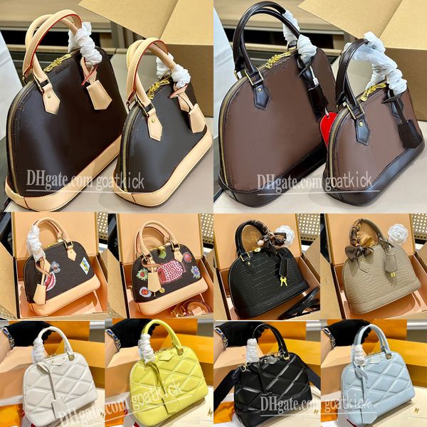 

designer bag cross body alma bags women shell fashion shoulder crossbody leather handbags purse ladies travel cosmetic bag handbag