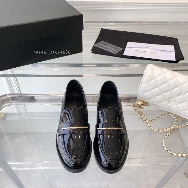 

2023 women's luxury designer sandals casual shoes thick sole loafers fashion summer sandals size 35 to 41, Black