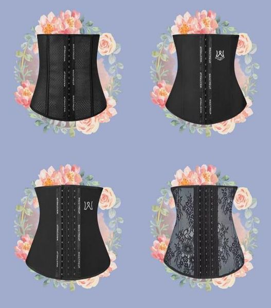 

original waistmeup waist trainer women body shaper tummy slim belt girdle sports fitness corset 295647, Black;gray