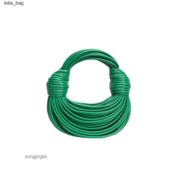 

2023 designer womven knot classic bag lady's bottegaas double venetaas hand woven bags knot small design dumplings pull 6n ptj1