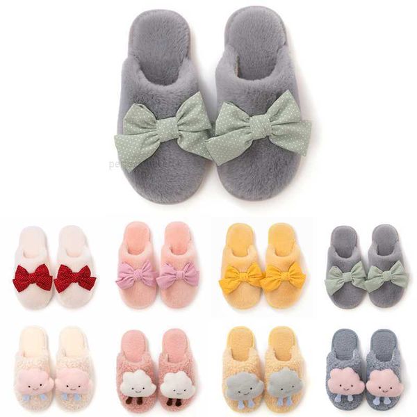 

slippers for ale winter fur women pink brown black grey snow slides indoor house outdoor girls ladies furry slipper flats soft477 ry
