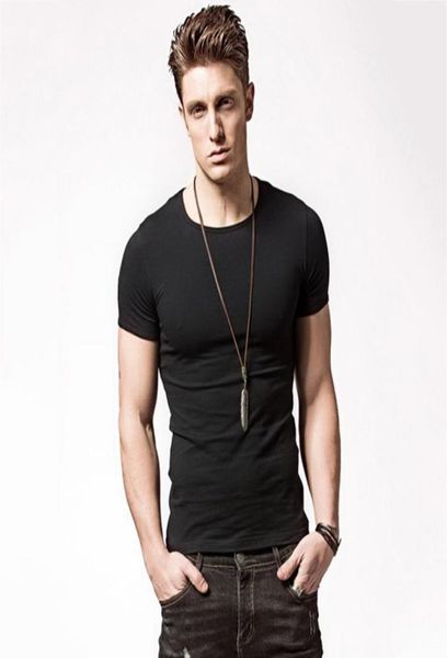 

100 cotton solid color fashion brand t shirts for meen v neck o neck short sleeve tees men loose tshirt tx146 rff97813294600855, White;black
