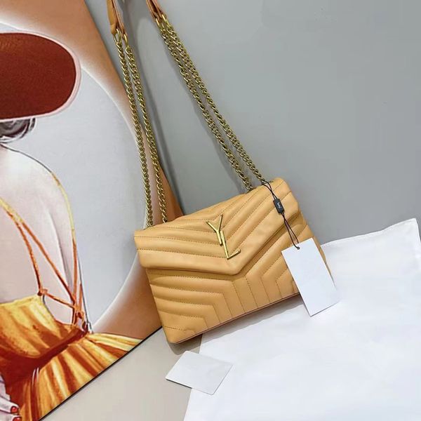 

famous brand women designer shoulder bag leather chain bag cross body pure color womens handbag crossbody bag purse g166