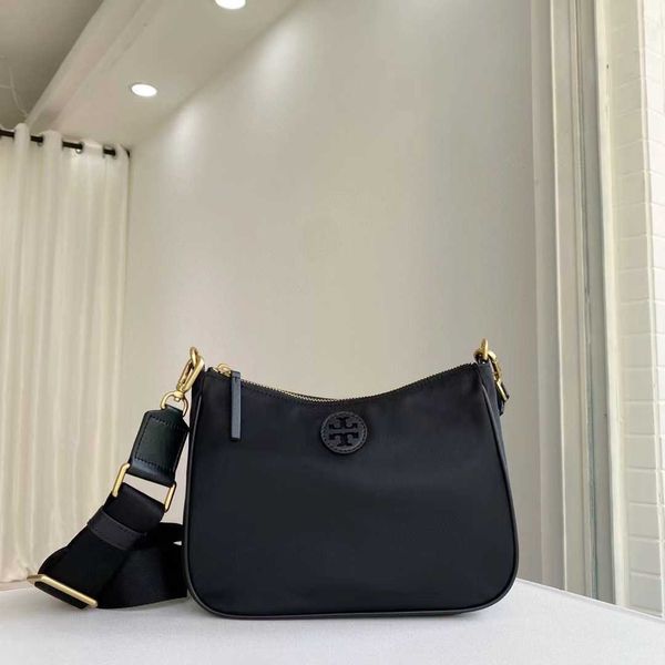 

designer bag 2024 early launch tb waterproof nylon fabric crossbody wide strap postman single shoulder women's