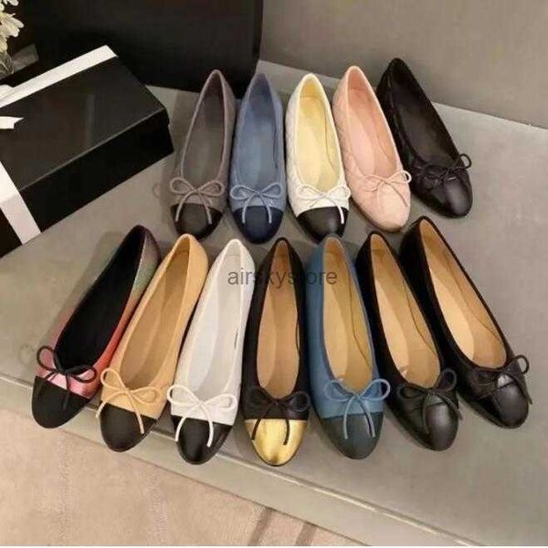 

classic designer dress shoes spring and autumn 100% cowhide ballet flats dance shoes fashion women black flat boat shoe sandal lady leather