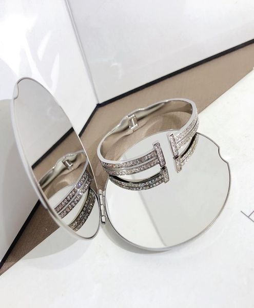 

classic bracelets women bangle luxury designer letter bracelet crystal 18k gold plated 925 silver plated stainless steel wedding l6242820, Black