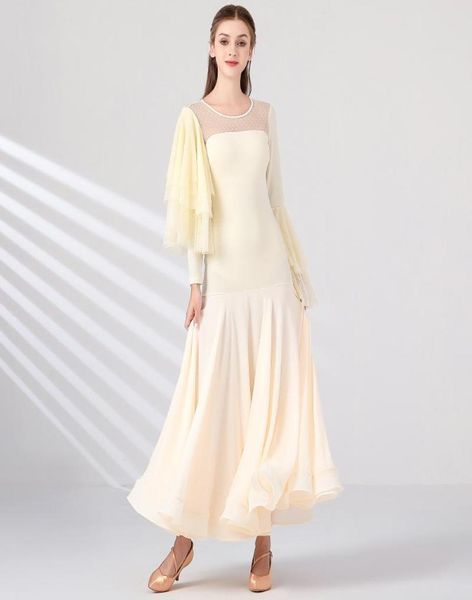 

stage wear modern dance dress national standard women ballroom dresses waltz performance costumes my872stage3036507, Black;red