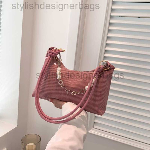

evening bags fashion handheld bag for women 2023 new summer fashion chain pearl bag simple casual one shoulder oblique lower bagstylishdesig