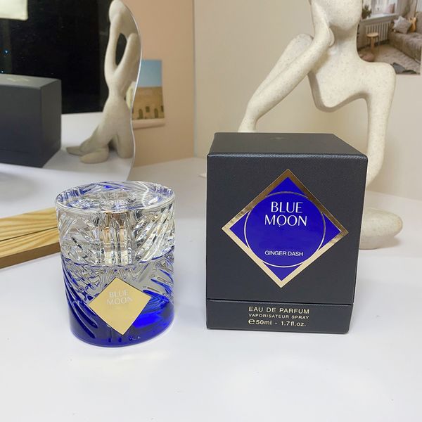

brand perfumes fragrances for women and men blue moon spray 50 ml edp cologne designer natural long lasting pleasant scent for gift 1.7 fl.o