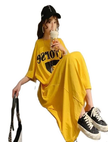 

women dresses 2021 new home service long lightweight summer dress halter back loose large size shortsleeved sleeping dress2294743, Black;gray