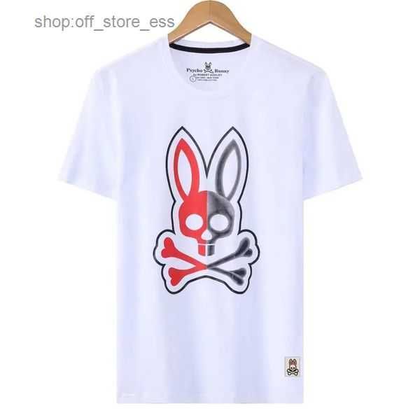 

mens women designers t shirt fashion men s casual psycho bunny shirts man clothing street designer shorts sleeve clothes tshirts m-3xl 3 hjr, White;black