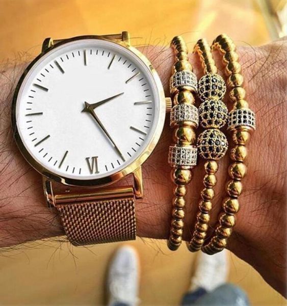 

anil arjandas men bracelet micro pave black cubic zironia sers beads briading macrame bracelets for male stainless steel jewel2151687, Golden;silver
