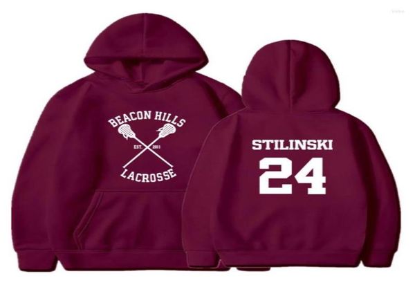 

men039s hoodies fashion beacon hills men women teen wolf fan stilinski 24 trucksuit hoodie sport hip hop clothes sweatsh2806917, Black