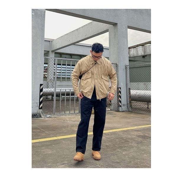 

men's jackets spring comfortable work jacket 230812, Black;brown