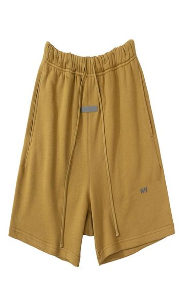 

21fw summer europe usa reflective shorts women men skateboard high street running middle pants jogging short sweatpants3674948