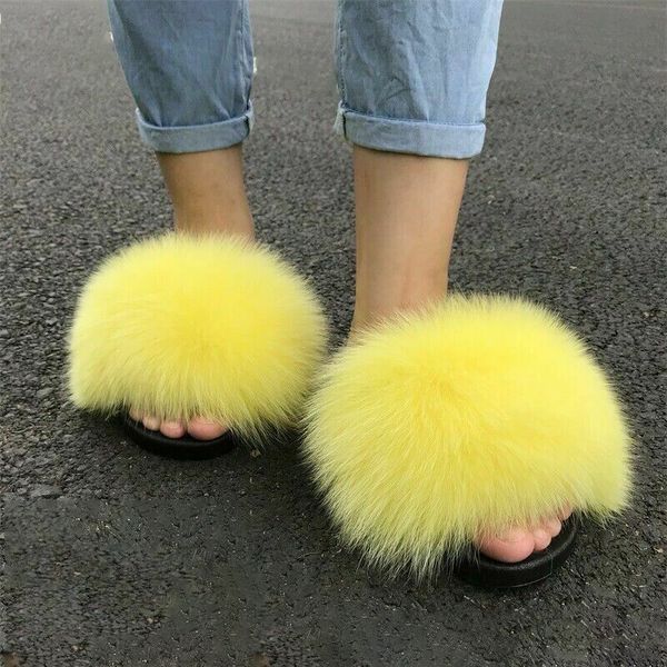 

slippers fur slippers female summer ladies flip-flops cute fluffy plush home sandals wear-resistant outdoor flat-bottomed fur slipper 230814, Black