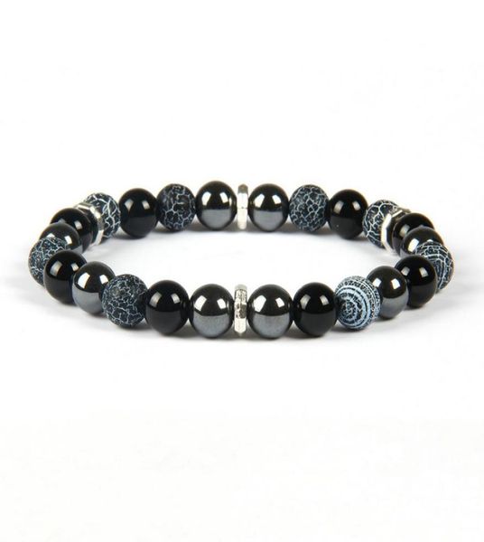 

mens chakra bracelet whole 8mm mix weathering and black onyx stone beaded bracelets for gift8975984