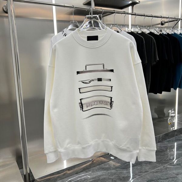 

2022ss men's plus size hoodies & sweatshirts fall/winter fried street poster letter logo graphic print hoodie couple sweatshirt h450-8, Black;brown