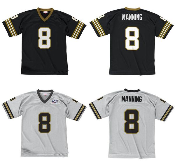 

stitched football jersey 8 archie manning 1979 mitchell & ness retro rugby jerseys men women youth s-6xl