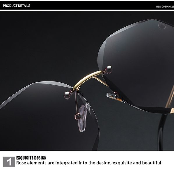 

sunglasses fordesnei designer grclear women sunglasses mens classic shades luxury glasses rimless clear rectangle buffalo hornmens clear bla, White;black