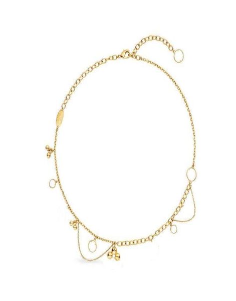 

classic design bracelet for woman flower element with chain tail adjustable size bracelets fashion trend necklace74430177258178, Golden;silver
