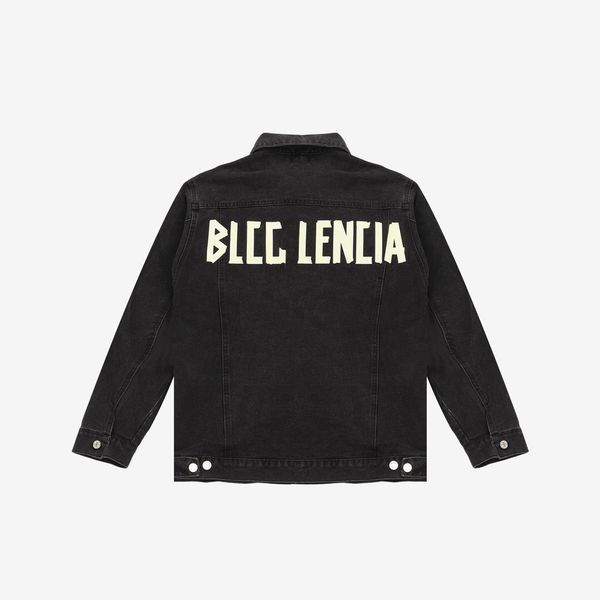 

blcg lencia denim jacket mens and womens coat casual cotton turn-down collar long sleeve denim bomber jackets for man 11856, Black;brown