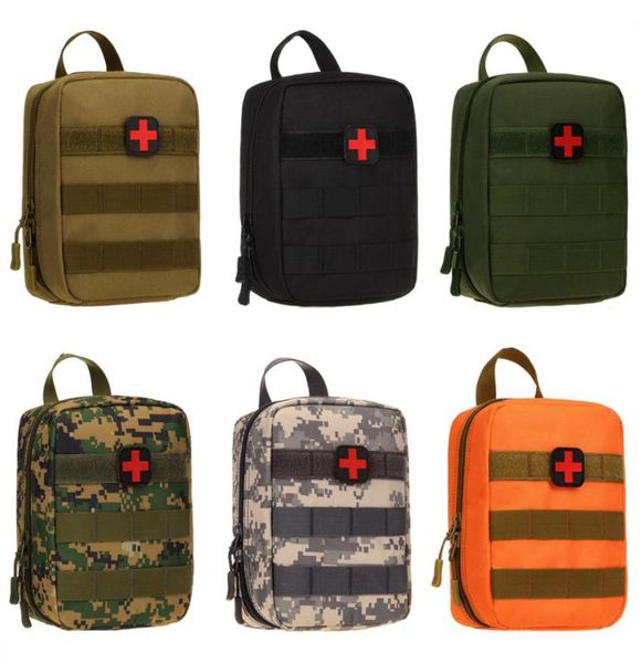 

outdoor tactical medical first aid kit emergency kits bag camouflage waist pack hiking climbing camping travel tactical edc molle 1309432