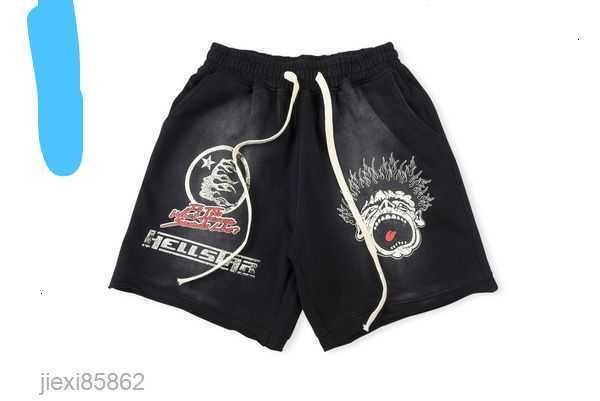 

2023men s shorts hellstar studios sounds like heaven tee ins retro for streetwear pants round neck short sleeve tshirt 999, White;black
