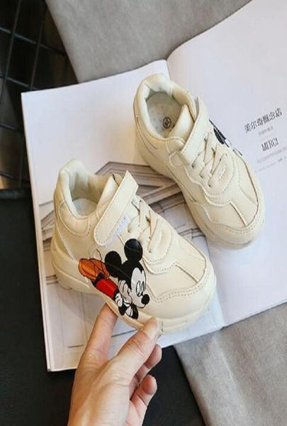 

shoes kids boys sneakers 2020 fashion girls shoes kids cartoon pu sport breathable running shoes student casual shoe7749752, Black;red