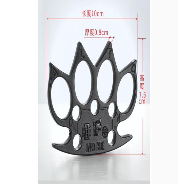 

new metal lotus thick steel brass knuckle duster brass knuckle dusters gold powerful damage safety equipment selfdefense1030181