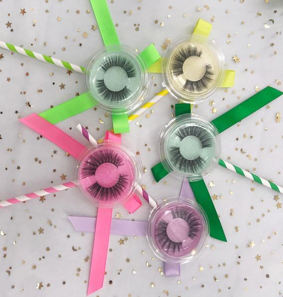 

3d lollipop faux mink lashes 1822mm natural length lashes wear comfortable eyelashes accept custom logo lashes3922390