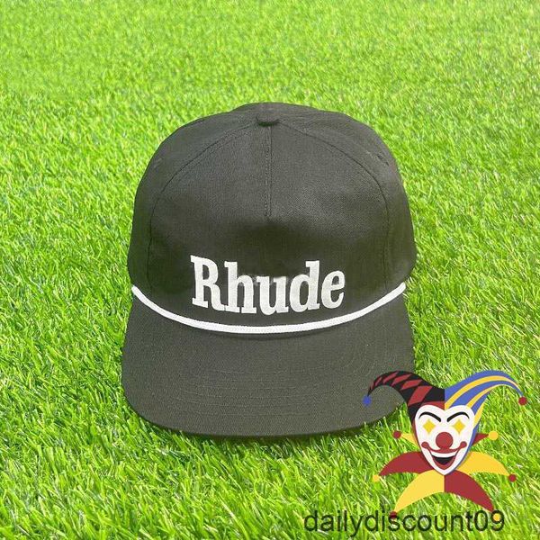

ball caps white embroidered letters rhude baseball cap men women rhude adjustable hat inside tags 7qaq, Blue;gray